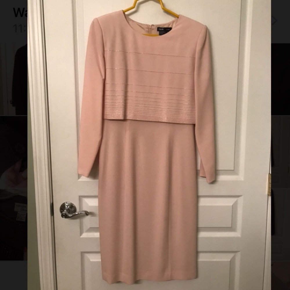 Rimini Light Pink Midi Dress